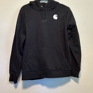 Carhardtt hooded sweatshirt relaxed fit 2xl black